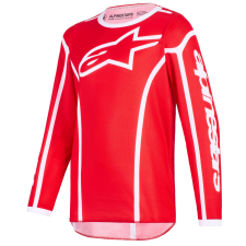 Alpinestars Fluid Apex gyerek motokrossz mez piros-fehér motocross mez