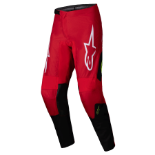 Alpinestars Fluid Haul motocross nadrág piros-fekete motoros nadrág