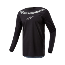 Alpinestars Fluid Lucent 2024  motocross mez fekete-ezüst motocross mez