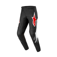 Alpinestars Fluid Lucent 2024 motocross nadrág fekete-fehér-piros motoros nadrág