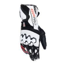 Alpinestars GP PRO R 4 motoros kesztyű fekete-fehér motoros kesztyű