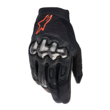 Alpinestars Megawatt 2 motokrossz kesztyű fekete-fluo piros motoros kesztyű