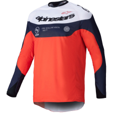 Alpinestars PRO-Dura motokrossz mez kék-narancssárga-fehér motocross mez