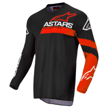 Alpinestars Racer Chaser gyerek motocross mez fekete-piros motocross mez