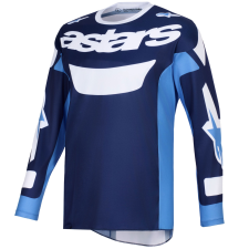 Alpinestars Racer Riway motokrossz mez kék-világoskék-fehér motocross mez