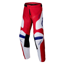 Alpinestars Racer Veil gyerek motocrossz nadrág piros-fehér motoros nadrág