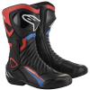 Alpinestars S-MX 6 HONDA kollekció, fekete/piros/kék/fehér, 2025, mérete 47
