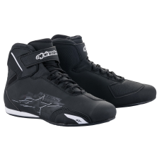 Alpinestars Sector motorkerékpár csizma fekete-fehér motoros csizma