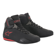 Alpinestars Sector motorkerékpár csizma fekete-piros motoros csizma