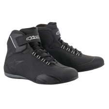 Alpinestars Sektor Waterproof motoros cipő fekete motoros csizma