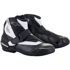 Alpinestars SMX-1 R motoros csizma fekete-fehér motoros csizma