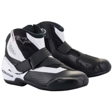 Alpinestars SMX-1 R Vented motoros csizma fekete-fehér motoros csizma