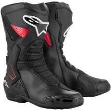 Alpinestars SMX-6 3 DRYSTAR, fekete/piros, 2025, mérete 44 motoros csizma