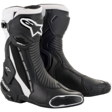 Alpinestars SMX PLUS 2, fekete/fehér, 2025, mérete 37 motoros csizma
