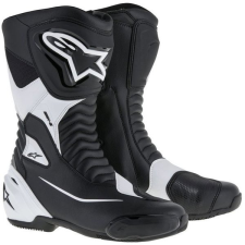 Alpinestars SMX-S Csizma, fekete/ fehér, 2025, mérete 46 motoros csizma