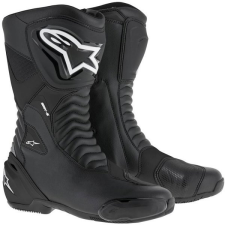 Alpinestars SMX-S, fekete, 2025, 45-ös méret motoros csizma