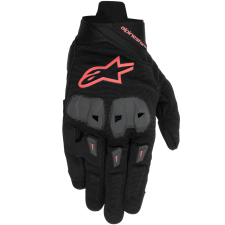 Alpinestars SP X 1 motoros kesztyű fekete-fluo piros motoros kesztyű
