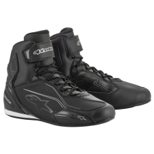 Alpinestars Stella Faster női motoros csizma fekete-ezüst motoros csizma