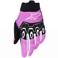 Alpinestars Stella Full Bore V2 női motokrossz kesztyű fehér-fluo rózsaszín-fekete motoros kesztyű