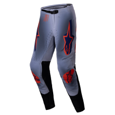 Alpinestars Supertech Lipan motokrossz nadrág szürke-fluo narancssárga motoros nadrág