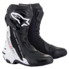 Alpinestars Supertech R 2024 motoros csizma fekete-fehér