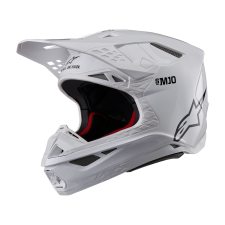 Alpinestars Supertech S-M10 Solid motokrossz bukósisak fehér bukósisak