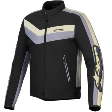 Alpinestars T-Dyno Water Resistant motoros kabát fekete-sötétszürke-bézs motoros kabát