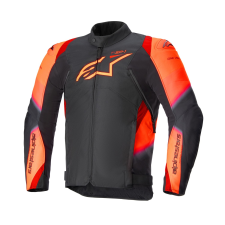 Alpinestars T-SP 1 2 Waterproof motoros kabát fekete-fluo piros motoros kabát