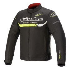 Alpinestars T-SP S Ignition Waterproof motoros kabát fekete-fluo sárga motoros kabát