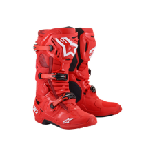 Alpinestars Tech 10 PIROS motoros csizma 46,5 motoros csizma