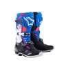  Alpinestars Tech 10 Supervented csizma fekete / kék / lila 45,5