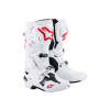  Alpinestars Tech 10 Supervented fehér / piros 45,5 csizma