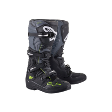 Alpinestars Tech 5 fekete/szürke/sárga csizma 42 motoros csizma