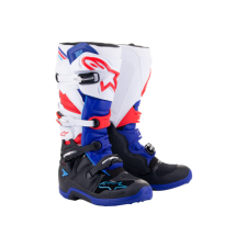 Alpinestars Tech 7 fekete / fehér / piros csizma 43 motoros csizma