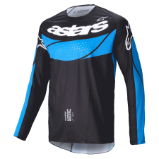 Alpinestars Techstar Dreem motokrossz mez fekete-kék motocross mez