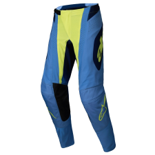 Alpinestars Techstar Melt motocross nadrág fluo sárga-kék motoros nadrág