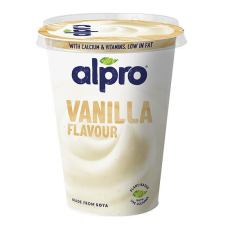 Alpro szójagurt vaníliás 400 g reform élelmiszer