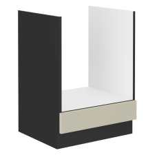  Alsó szekrény, kasmír/fekete, ARAKA 60 D GAZ BB bútor