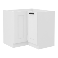  Alsó szekrény sarokba, fehér, LULA 89x89 ND 1F BB bútor