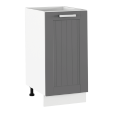  Alsó szekrény, sötétszürke/fehér, JULIA TYP 52 bútor