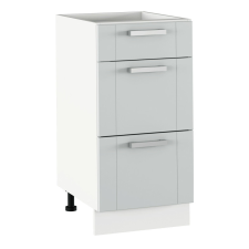  Alsó szekrény, világosszürke/fehér, JULIA TYP 53 bútor