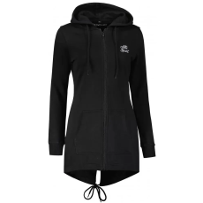 Altisport Hosszabbított női pulóver ALTISPORT BYB/ALW056BY148 FEKETE ÉS FEHÉR méret: M