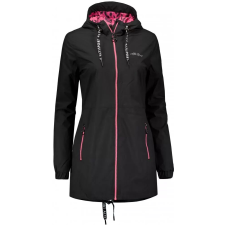 Altisport Női kabát ALTISPORT CHELSIE FEKETE/RÓZSASZÍN méret: XS női dzseki, kabát