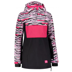 Altisport Női téli kabát ALTISPORT GANICE FEKETE/RÓZSASZÍN méret: 4XL