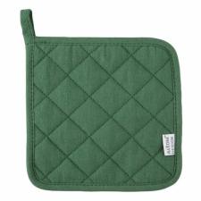 Altom Design pamut edényalátét - 18x18 cm - sötétzöld konyhai eszköz
