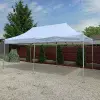  ALU 3x6 fehér erős vízálló alumínium pavilon piaci rendezvény horgász sátor 350g/m2 ALU40