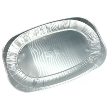  Alu tálca hidegtálas ovális 54,5 x 36 cm 50 db/csomag party kellék