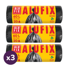 ALUFIX ECO Szemeteszsák, 60 liter (3x20 db) tisztító- és takarítószer, higiénia
