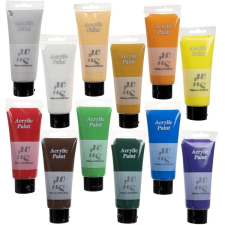 Alum Akrilfesték készlet, 12×100 ml akrilfesték