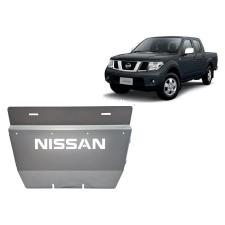  Alumínium hűtő védőlemez Nissan Navara D40 - (2005-2015) karosszéria elem